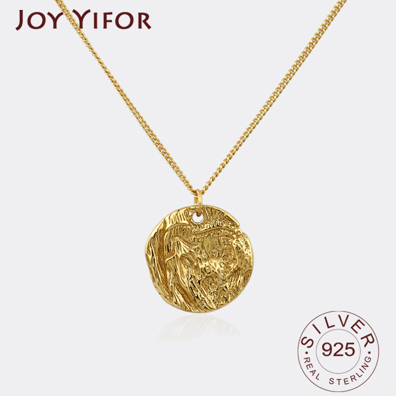Birth Flower Necklace - BFCLUB-Collier Rond en Argent Sterling pour